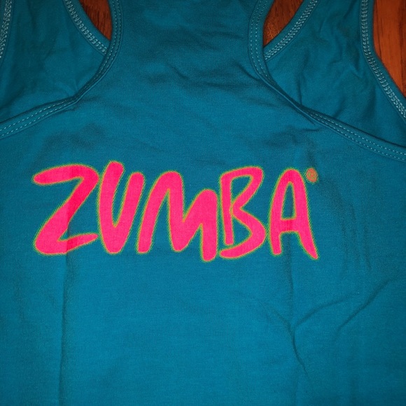 Blue Zumba Tank Top - Picture 4 of 4